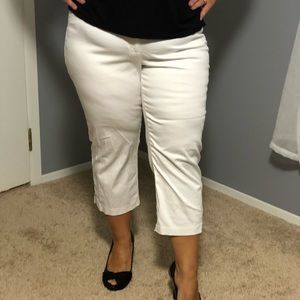 White capris